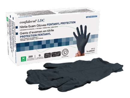 Confiderm® LDC Low Dermatitis Nitrile Exam Gloves (Black)